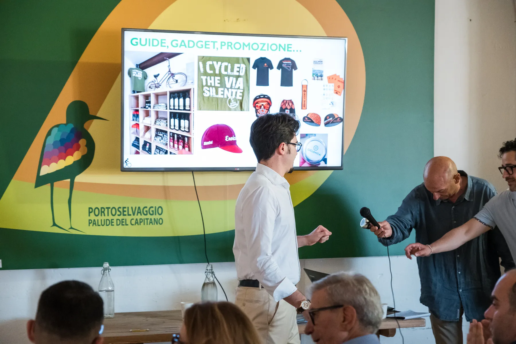 La slide su guide, gadget e promozione