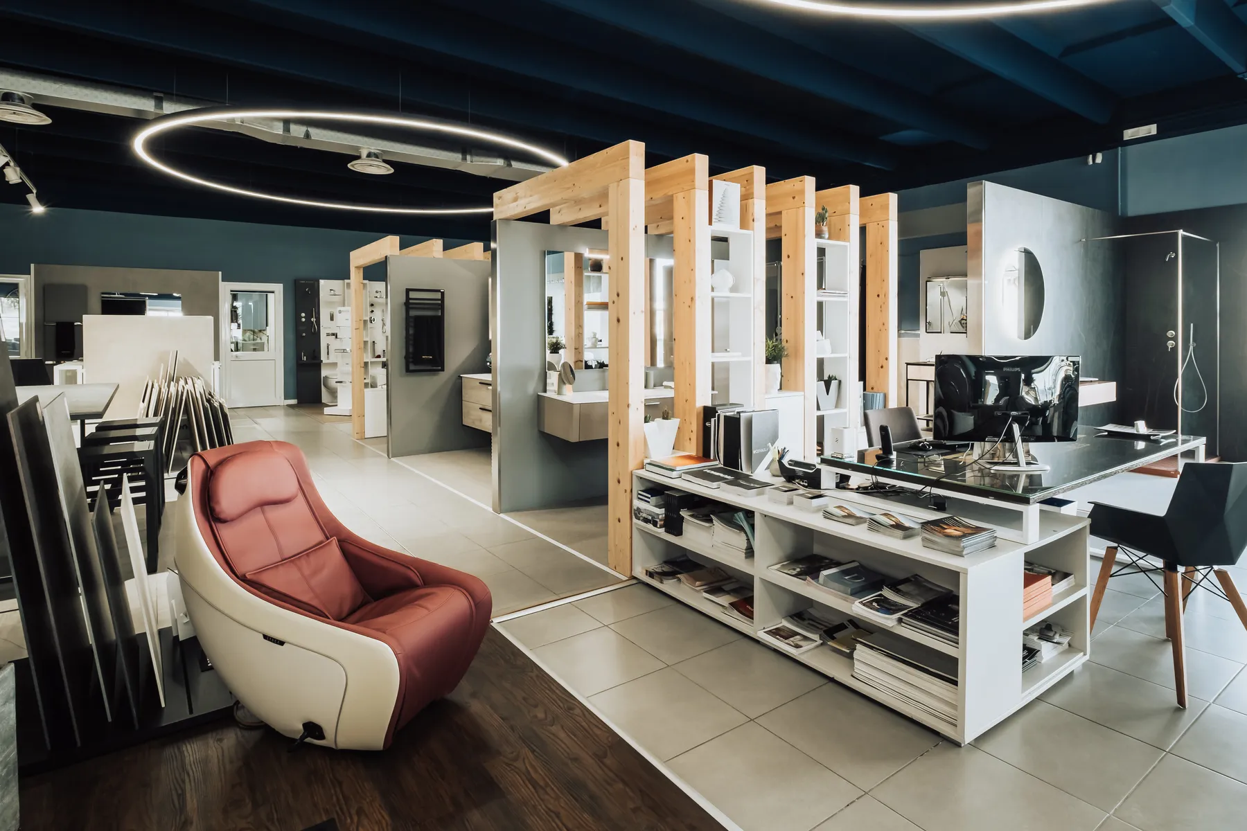 Lo showroom Erre Top Wellness di Nardò